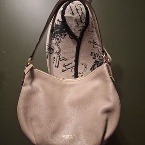 Tignanello Cream Hobo Bag with Slouchy Silhouette